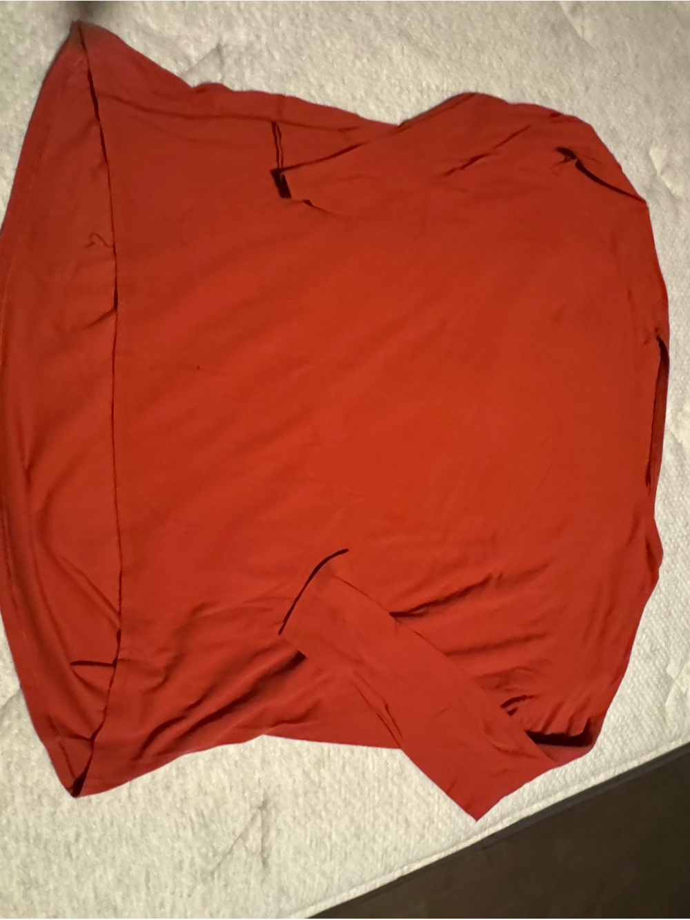 Lululemon Women's Solid Red Long Sleeve Top